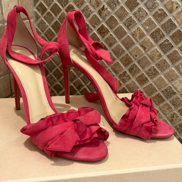 Alexandre Birman Shoes Alexandre Birman Clarita Knot Suede stiletto Sandal - Picture 2 of 7